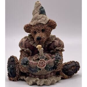 Boyds Bears Bailey's Birthday Bear Figurine We Are Always the Same Age Inside